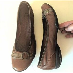Women's Brown Privo Slip-on Flats Shoes Size 9M
